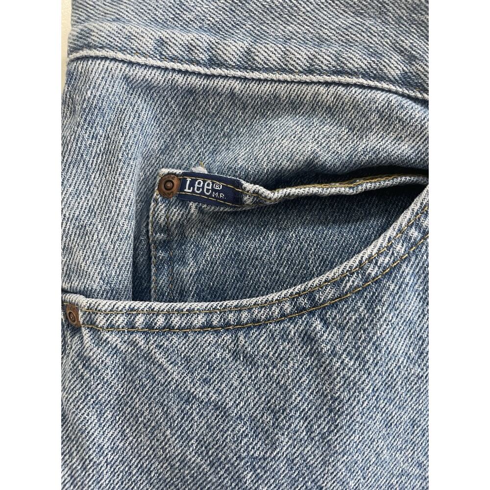 Vintage Lee Jeans Sears Mens Regular Fit Eurobleach Blue Size 40 x 30 New (NWT) - Picture 10 of 16